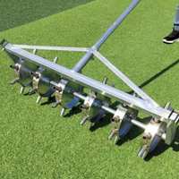 Outil professionnel de plantation d'ail et d'oignon avec espacement réglable des rangs et une espacement des plantes de 12,5 cm pour une plantation efficace sur le terrain