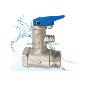 Soupape de sécurité en laiton de 1/2 pouce 0,8 bar, soupapes de sécurité en laiton 0,7 bar pour <span class=keywords><strong>chauffe</strong></span>-<span class=keywords><strong>eau</strong></span> électrique - Product Image 1