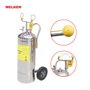 Laveuse oculaire en acier industrielle portable combinée pulvérisation de collyre diphotérine et station de douche - Product Image 4