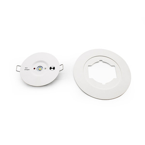 Mejor valor AS2293 SAA LED Luz de señal de emergencia No mantenido Empotrado 220V Salida Aluminio Plástico IP20 para uso en interiores D50 Spot" - Product Image 2