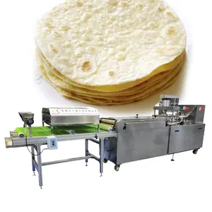 Mesin Pembuat Tortilla Sepenuhnya Otomatis Harga Pabrik Chapati/Paratha/Roti/Lavash/Roti Datar/Taco Shell Membuat Mesin