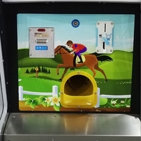 Machine d'arcade nationale de course de chevaux à monnayeur, jeu de stand de fête foraine à billes, console de jeu