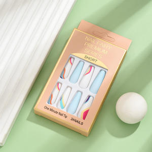 2020, uñas postizas, pulse en uñas, uñas de Gel <span class=keywords><strong>Kit</strong></span> caja personalizada <span class=keywords><strong>para</strong></span> salón - Product Image 6