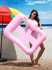 Wholesale Inflatable Swimming <b>Pool</b> Float, Foldable Printed Floating Bed, Water Play Hammock, Pvc Lounge Chair Bed - Product Image 4