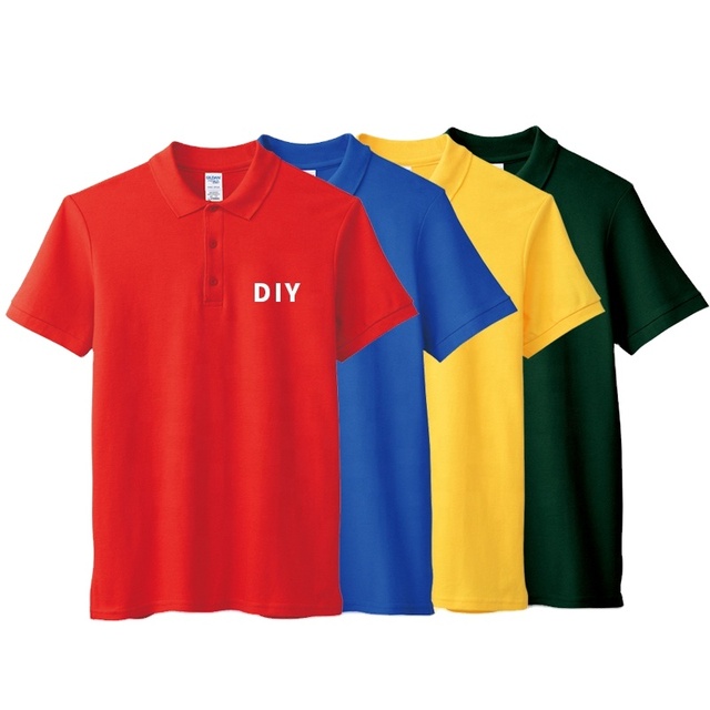 Hot-selling High Quality 100% Cotton Bulk Polo Shirts Custom Men Polo t Shirts