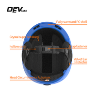 Ensemble casque et lunettes de ski 2-en-1 certifié CE, ABS EPS, fixation rapide, ajustement réglable, aérations respirantes, hiver