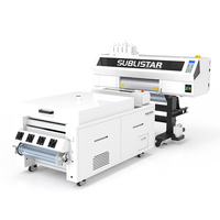 Imprimante DTF grand format SUBLISTAR 60cm Presse à jet d'encre à chaud 3 * I3200 têtes d'impression Machine d'impression de T-shirts à transfert DTG