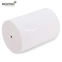 Materiales Autoadhesivos en Rollo para Flexografía, Películas de Papel, Materiales Autoadhesivos, Película Autoadhesiva de Polipropileno Blanco
