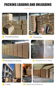 Offre Directe Fabricant Armoires de Cuisine Modernes Style Noir Laqué Personnalisées - Product Image 6