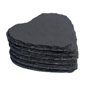 Posavasos Redondos de Roca Natural, Alfombrilla Aislante, Posavasos Redondo para Bar, Artículo Promocional para Bares - Product Image 5