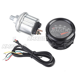 Jauge de voiture 2" 52mm : Jauge de pression d'admission, Jauge de température d'eau et d'huile, Jauge de pression d'huile, Jauge de niveau de carburant, Jauge de tension, Jauge de rapport air-carburant, Jauge de température des gaz d'échappement, Compteur de véhicule 12V - Product Image 6