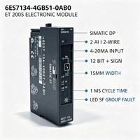 6ES7134-4GB51-0AB0, 6ES7 134-4GB51-0AB0 pour Siemens PLC, module d'entrée analogique ET200S, 2AI 4-20mA, 14 bits, largeur 15 mm