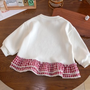 <span class=keywords><strong>Felpa</strong></span> Autunnale 2025 in Stile Coreano per Ragazze, in Cotone con Maniche a Fiocco alla Moda - Product Image 3