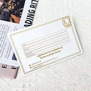 Dickes benutzer definiertes Logo gedruckt profession elle Druckmaschine Papier Visitenkarte Druck hochwertige Papier Visitenkarte