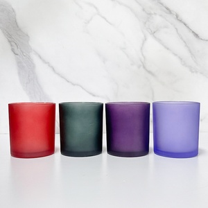 High Quality Candle Glass Jar with Metal Lid Candle Holder Candle Jar - Product Image 6