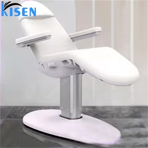 Kisen - Camilla de Masaje Profesional de 4 Motores para Salón de Belleza, Spa, Tratamientos Faciales, Tatuajes y Cosmética - Product Image 1