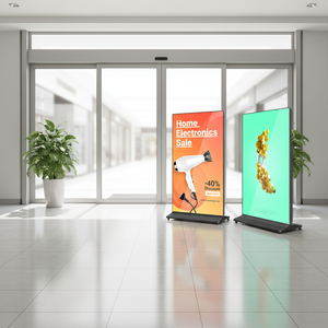 Écran d'affichage numérique LCD 75/85 pouces à écran plein, vertical, pour publicité, très demandé - Product Image 1