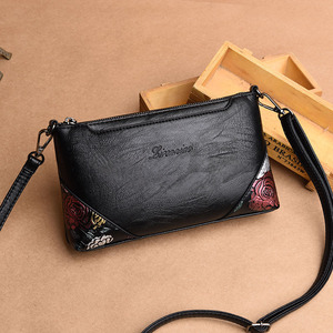Women Branded Trend Hand Bag Female Causal Shoulder Handbags Embroidery Thread <b>Small</b> PU Leather Crossbody Bags - Product Image 3