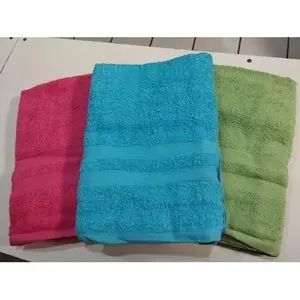 Paquete de toallas de baño tejidas de color sólido Italia Primavera Spring Fresh para uso doméstico de adultos - Product Image 3