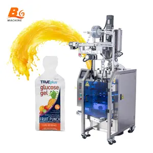 Bg Automatic glucose gel drinks liquid shaped stick sachet envelop bag packing machine