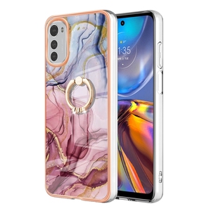 Funda trasera con diseño de mármol para <span class=keywords><strong>Moto</strong></span>, E32/E22, funda de teléfono con soporte de anillo para Nokia <span class=keywords><strong>G21</strong></span> - Product Image 3