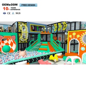 Commercial Children's Indoor Playground <b>Trampoline</b> Maze Park Amusement Centres Amusement Equipment Manufacturers - Product Image 4