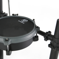 Batterie Électronique Musicale Professionnelle E-Force Music Série Pulse Pro - Kit de Batterie Électronique Portable Tout Maille 3C de Haute Qualité
