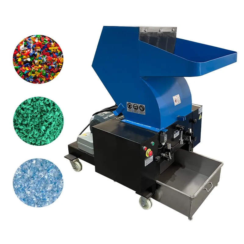 Fabriek Directe Plastic Verpletterende Shreddermachines Pe Pp Pvc Pet Plastic Recycling Crusher Grinder Machine