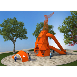 Trẻ em customizedtheme công viên sân chơi ngoài trời trượt nhựa Kid - Product Image 5