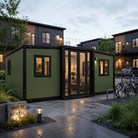 Maison préfabriquée extensible anti-corrosion avec 2, 3, 4 ou 5 chambres, longue durée de vie