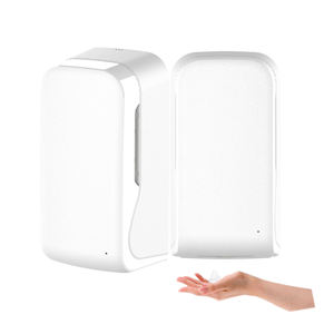 Wisekleen ขวดเติมได้1200มล. ที่กดสบู่ที่กดสบู่ที่กดสบู่อัตโนมัติเครื่องจ่ายสบู่โฟมล้างมือ - Product Image 3