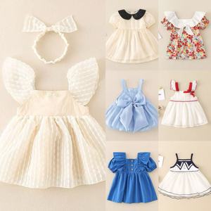 Prezzo di fabbrica all'ingrosso vari vestiti per bambini tutine Set di vestiti per bambini estivi morbidi vestiti per neonati - Product Image 4