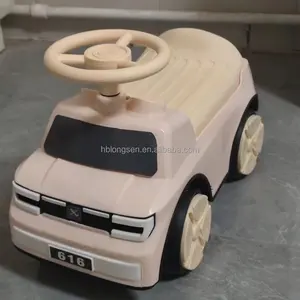 Coche de juguete con forma de coche para niños y bebés, Scooter de 4 ruedas, andador, coche de columpio
