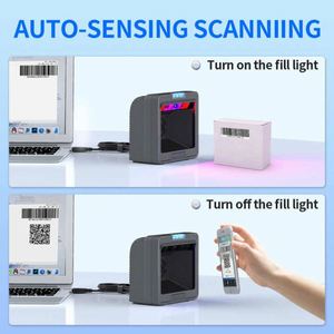 Escáner de Códigos de Barras Móvil, Caja de Pago Electrónico, Plataforma de Escaneo de Códigos de Barras 2D y 1D de Escritorio - Product Image 4