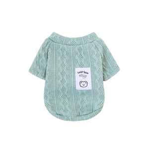 Maglietta in Poliestere per Cuccioli e Gatti, Maglione Caldo Invernale Lavorato a Maglia, Abbigliamento per <span class=keywords><strong>Cani</strong></span>, Vendita all'Ingrosso dalla Fabbrica di Giocattoli Songshan - Product Image 4