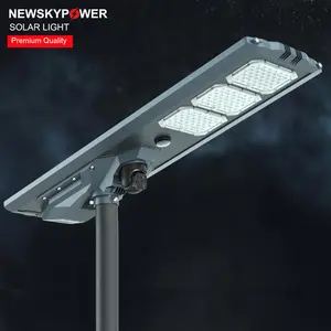 Factory Directly Smart Outdoor All in One Integrated Solar Power LED Street Lights with CCTV Camera 4G for Home Farm Use