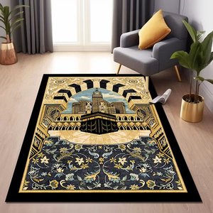 Tapetes de oración Tasbeeh para tapete de oración de viaje turco musulmán con funda extraíble Tasbih