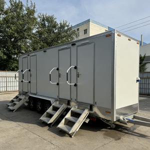 Toilettes portables de luxe modernes <span class=keywords><strong>avec</strong></span> structure en tôle galvanisée et installation facile - Product Image 2