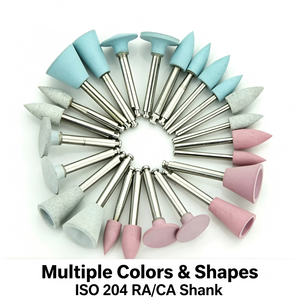 Fresas Dentales de Diamante RA/CA con Forma de Llama, Grano Medio, para Uso en Laboratorio con <span class=keywords><strong>Composite</strong></span> y Zirconia - Product Image 5