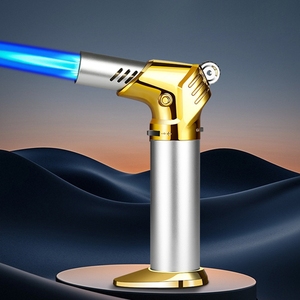 Windproof Butane <strong>Torch</strong> Lighter Portable High-Temperature <strong>Blow</strong> <strong>Torch</strong> for BBQ, <strong>Kitchen</strong> &amp; Baking - Product Image 3
