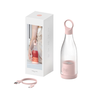 450ml Mini Portable Battery/<b>USB</b> Rechargeable 4-Blade Pure Copper Motor Blender for Household Outdoor Use <b>USB</b> Recharge - Product Image 5