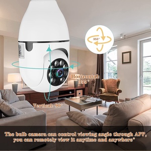 Cámara de Seguridad Inteligente Inalámbrica Wifi E27 con Bombilla, 1080P 2MP, 360 Grados, del Fabricante Original - Product Image 3
