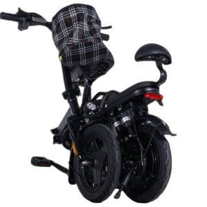 Popolare 14 pollici pieghevole 250W motore pieghevole bici elettrica 36V/10.4Ah batteria al litio di tipo intelligente bicicletta pieghevole elettrica - Product Image 5