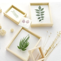 Marcos de Fotos de Madera Hechos a Mano, Modernos, con Impresión UV, Adornos Decorativos para el Hogar, Venta al Por Mayor