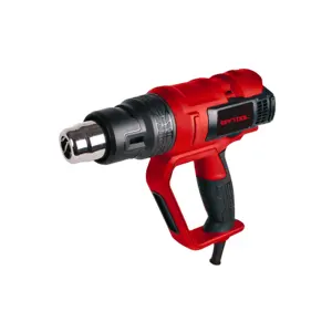 Power 2000W Fast Heating Variable Temperature Adjustable Two Air Flow Speed Heat Gun Hot Air Gun with LCD Digital Displaying