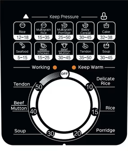 Aluminio Taiwán frecuencia digital presión multi con presto gran cocina industrial estofado litro olla a presión de acero inoxidable - Product Image 5