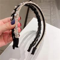 Conception populaire filles coréennes perle paillettes personnalisées paillettes élégant décontracté doux cheveux accessoires