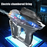 Pistolet à eau automatique puissant à longue portée, jouet aquatique rechargeable, pistolet à eau électrique à tir continu
