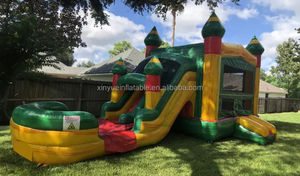 Tobogán Acuático Inflable <span class=keywords><strong>de</strong></span> PVC <span class=keywords><strong>de</strong></span> Grado Comercial Grande, Marca Xinyue, Personalizado, 8x4m, para Adultos y Niños, Parque <span class=keywords><strong>de</strong></span> Trampolines - Product Image 4