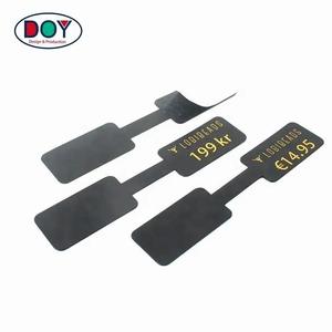 Etichette Personalizzate con Stampa in Lamina Dorata, Logo e Nome, Cartellini Pieghevoli in PVC Morbido per <span class=keywords><strong>Gioielli</strong></span> - Product Image 6